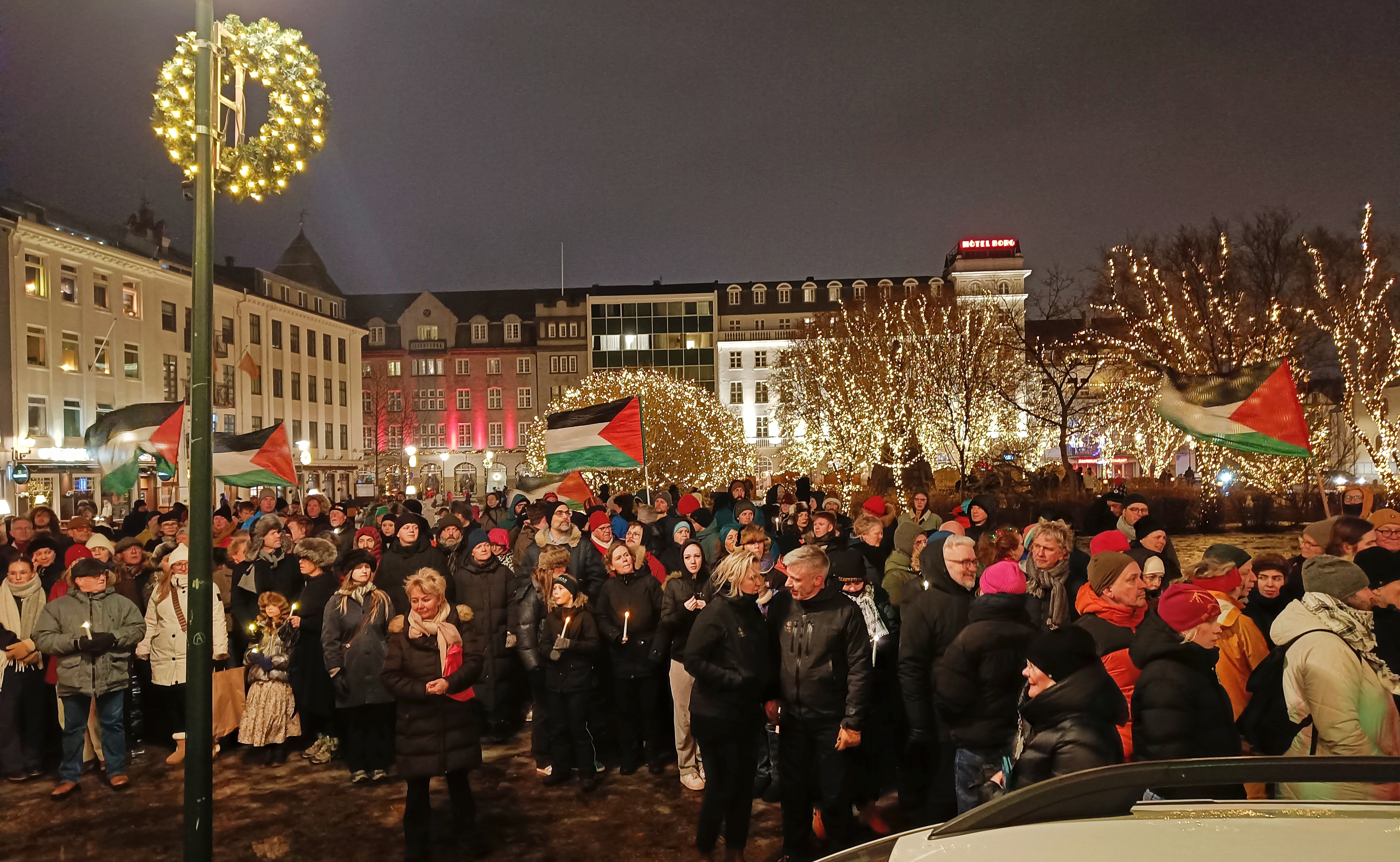 Ræða Ingunnar Ásdísardóttur eftir Friðargöngu 2024